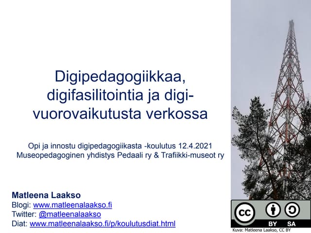 Digipedagogiikkaa museoille 12.4.21