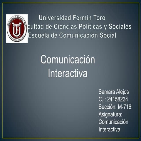 Comunicación interactiva