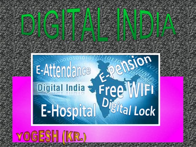 Digital india ppt