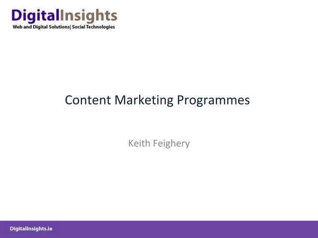 2. DBS-OverviewContentmarketingProgrammes
