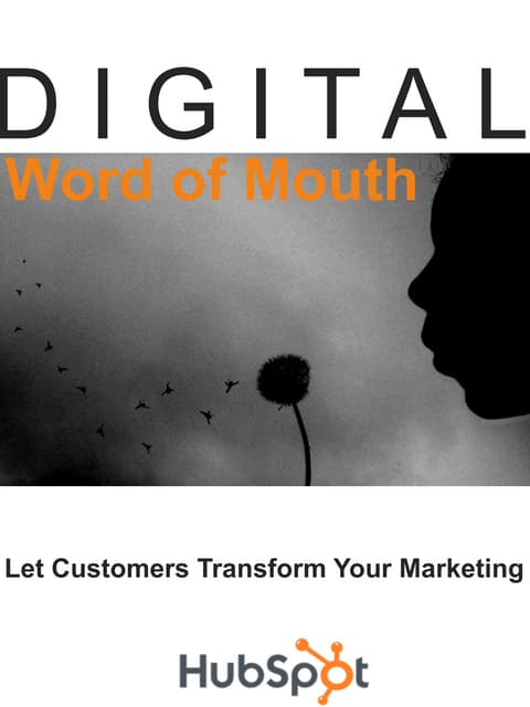 Digital Word Of Mouth