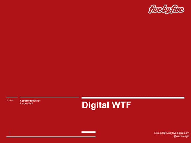 Digital WTF16.09.09