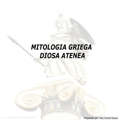 Diosa griega atenea