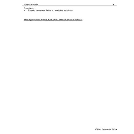 Direito civil ii   2º semestre s - mackenzie 2012