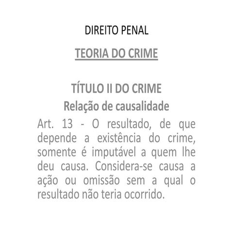Direito Penal   parte geral