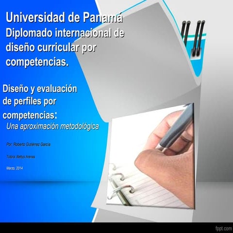 Fases del diseño curricular por competencias