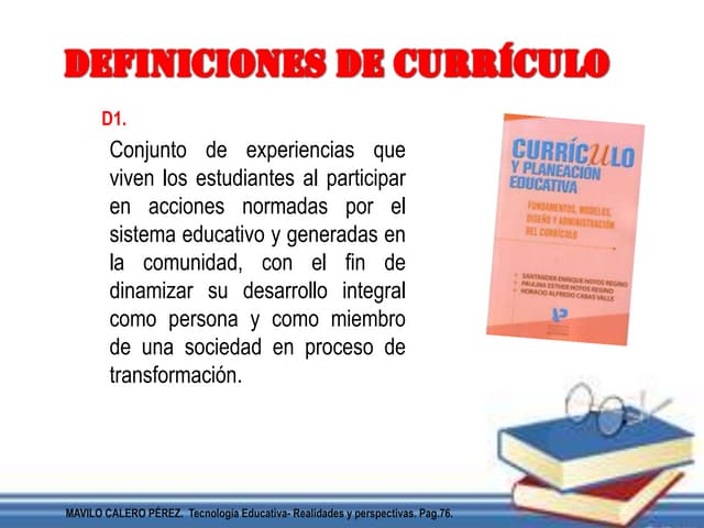 Diseño curricular