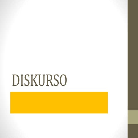 Diskurso