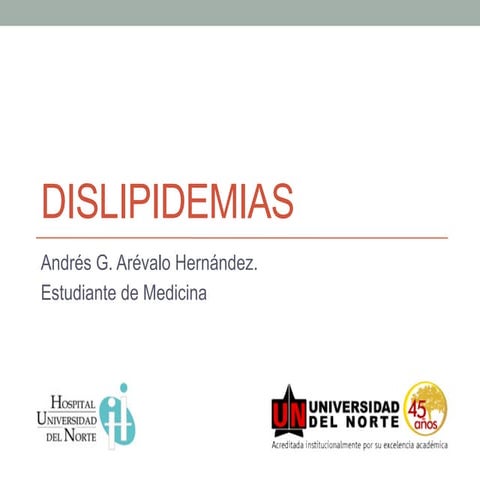 Dislipidemias