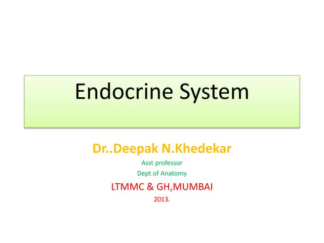 Histology of Endocrine system.