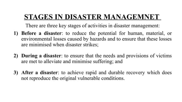 DM Cycle Discusses about the disaster Management cycle.pptx