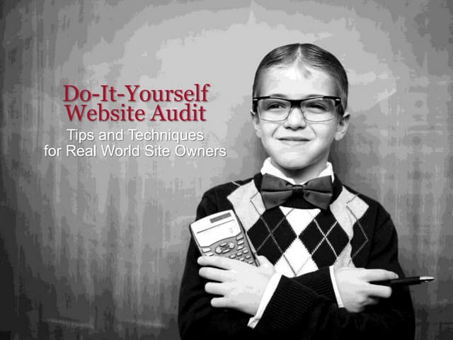 Do-It-Yourself Website Audit