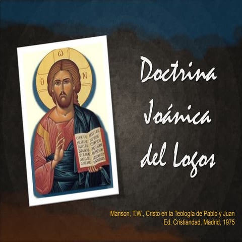 Doctrina joánica del logos