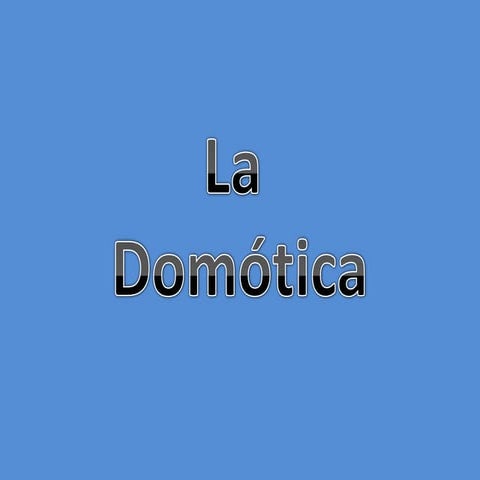 Domotica