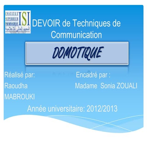 Domotique