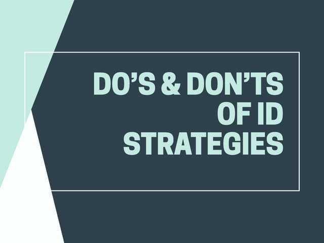 Instructional Design Strategies for Rapid eLearning