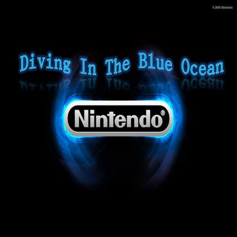 nintendo and blue ocean strategy