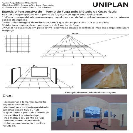 Dte perspectiva colagem