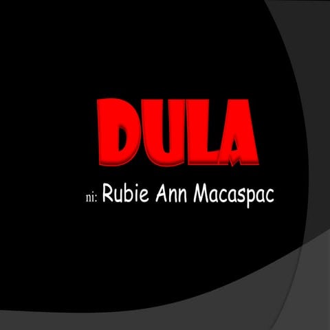 Dula