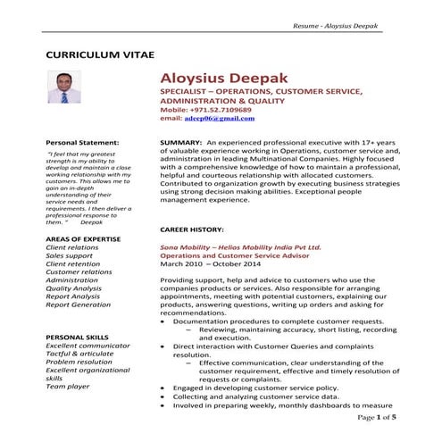 Aloysius Deepak -1