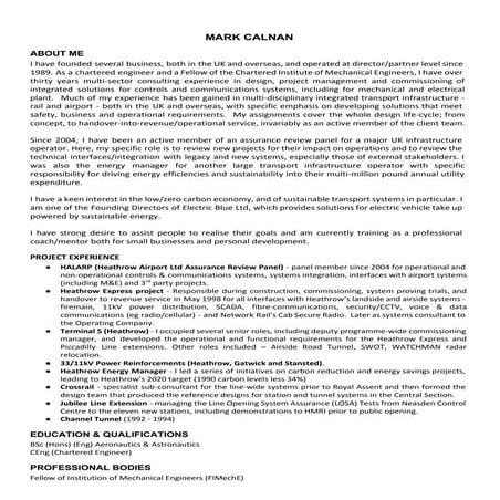 General résumé - MDC - 2016