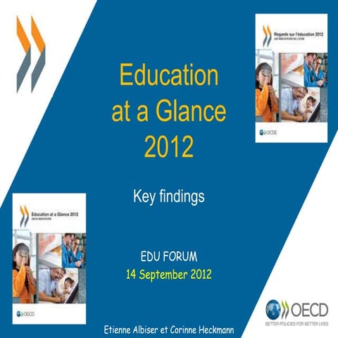 Education  at a Glance  2012 - Key findings