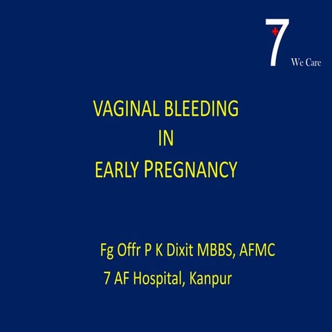 Early pregnancy bleeding.ppt