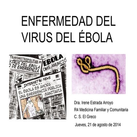 Infección por el virus Ebola