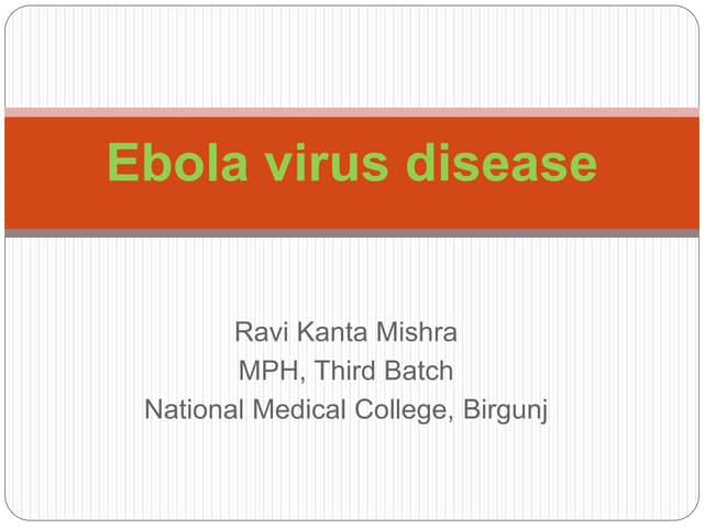 Ebola virus