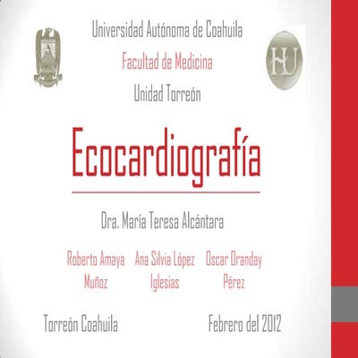 Ecocardiografía