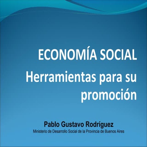 Economía social