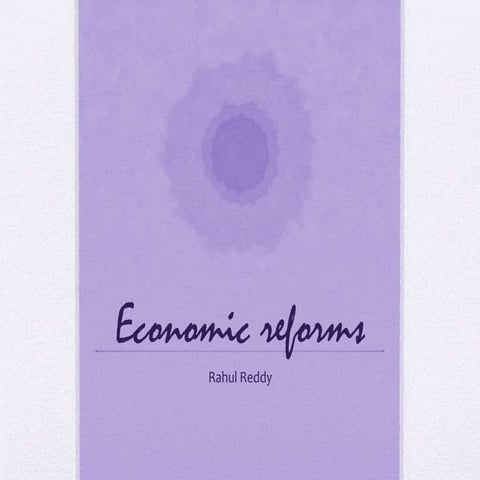 Economic reforms & challenges 2012