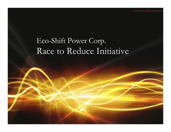 Eco Shift Power Corp. Overview
