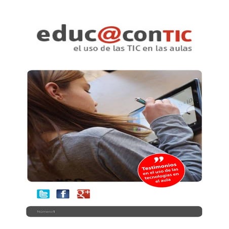 Revista de Educa@contic. Número 1.