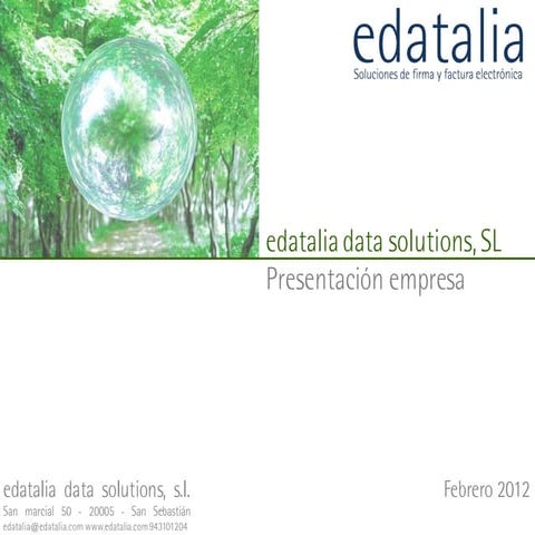 edatalia: signature solutions partner