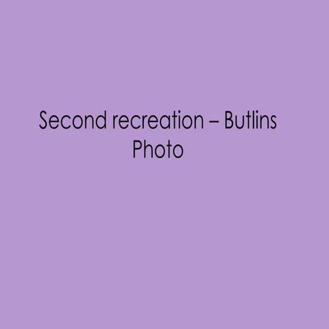 Second Recreation Editing Butlins Photo