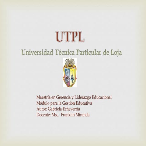 UTPL - Educación 