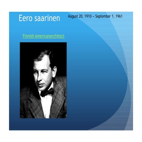 Eero Saarinen