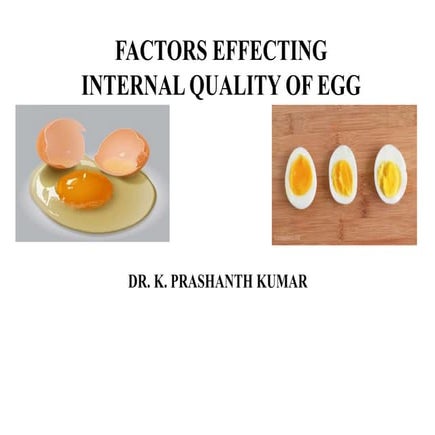 factors effecting Egg internal quality 