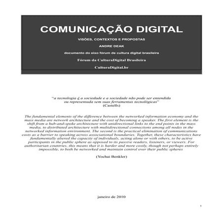 Documento do Eixo Comunicacao Digital