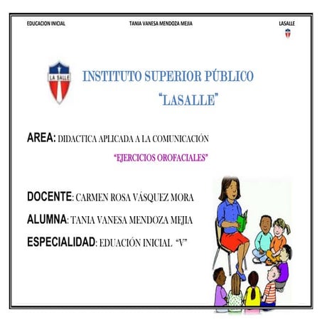 Ejercicios Orofaciales