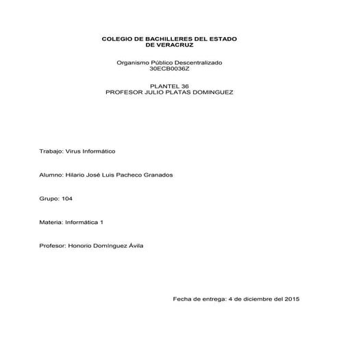 Elabora documentos hilario