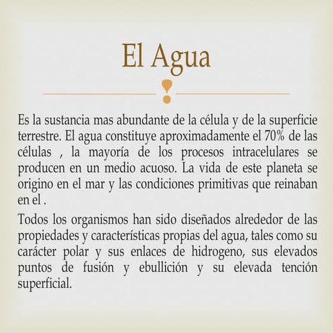 El agua clase 2 Alan