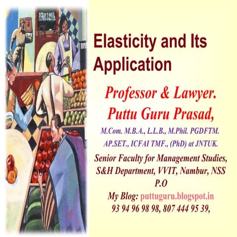 Elasticity and its application gp