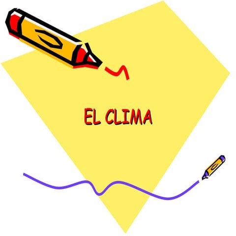 El clima