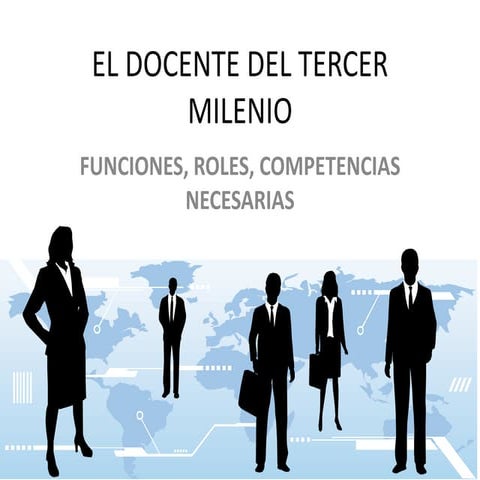 El Docente Del Tercer Milenio