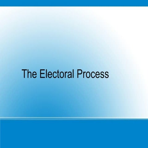 Election process