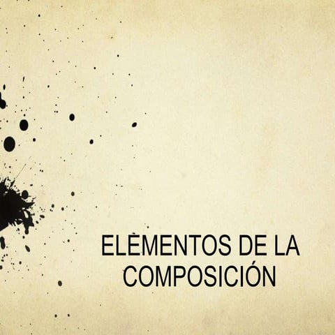 Elementos compositivos 8º