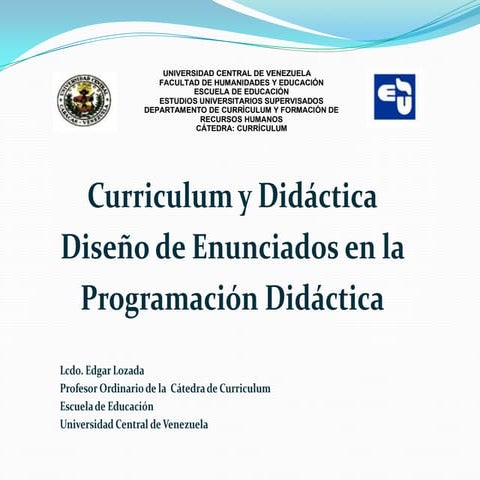 Elementos curriculares