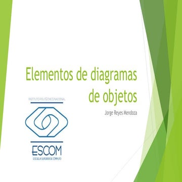 Elementos de diagramas de objetos
